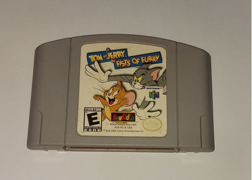 Tom And Jerry In Fists Of Furry Nintendo 64 Original No Clon