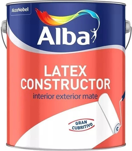 Latex Alba Constructor Int/ext Mate X 10lt. - New Life
