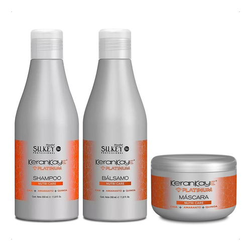 Silkey Kit Kerankaye Nutri Care Línea Completa Cabello Seco