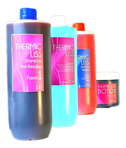 Pack Thermic Liss ® 1 Lt. Alisado + Shampoo Antiresiduo ®