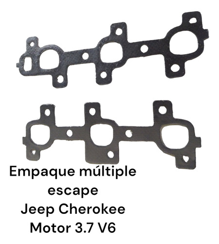 Empaque Múltiple Escape Jeep Cherokee Motor 3.7 V6