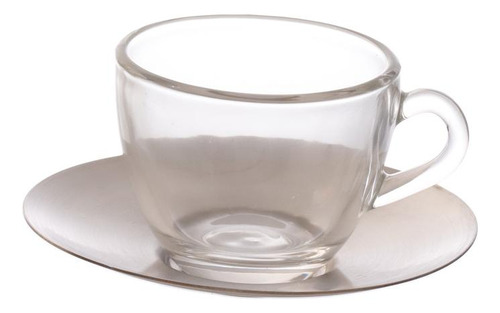 Jogo De 4 Xicaras De Cafe Tiffany Pires Inox 85ml Hauskraft