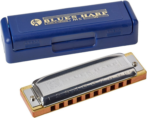 Armonica Hohner Alemania Blues Harp Original Afinacion E Mi 