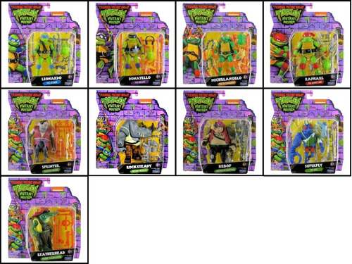 Coleccion Tortugas Ninja Tmnt Mutant Mayhem Caos Mutante