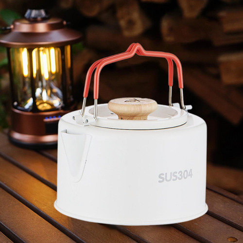 Camp Kettle Tea Kettle 1.1 L Con Mango Ergonómico Teata