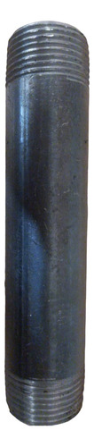 Niple Hierro Negro Sch-40 2 Pulgadas X 20 Cm Puntera Soldar