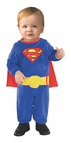 Traje De Superheroes Rubies Superman Con Capa Removible