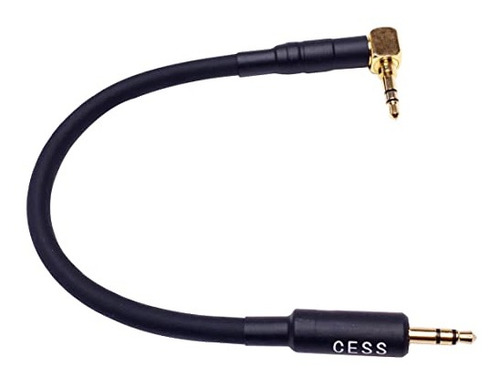 Audio Estéreo Auxiliar Corto Cess072 De Ángulo Recto A Recto