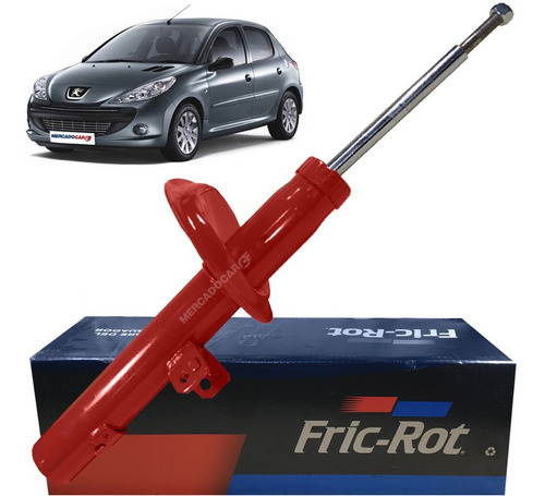 Amortiguador Del Izq Peugeot 207 1.6 16v 2009 2010 2011 2012