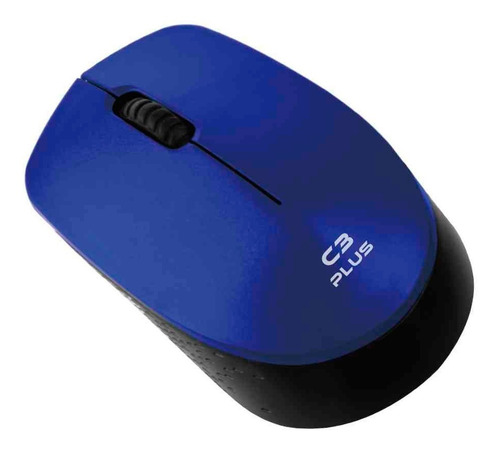 Mouse Sem Fio M-w17bl Azul C3plus