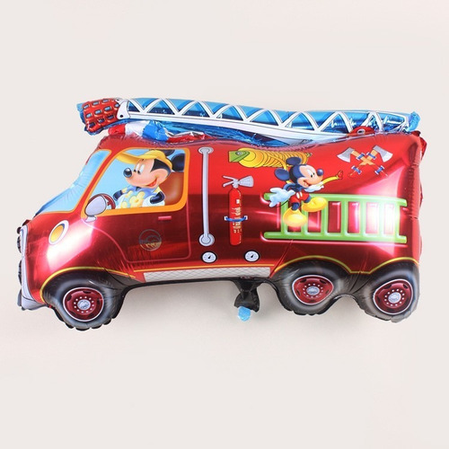 Globo Camion Bombero Mickey