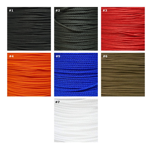 Paracord 30 Metros Cuerda Tipo 1 Micro - Made In Usa Emol