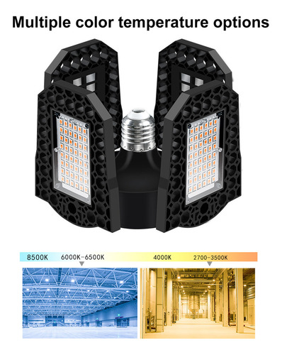 N Lámpara Transformer, Iluminación Industrial Plegable,