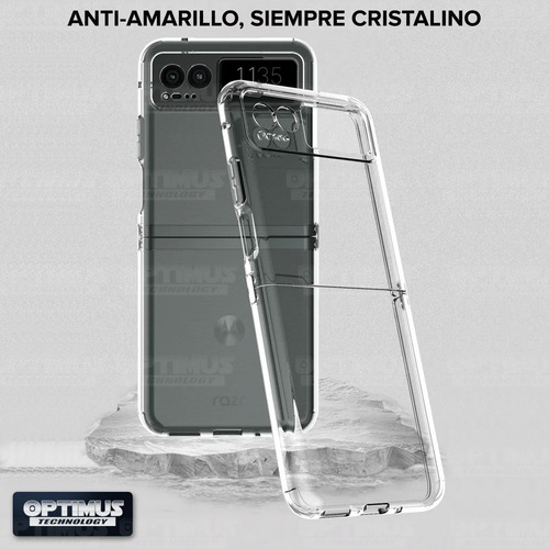 Estuche Protector Transparente Para Motorola Rarz 40 2023