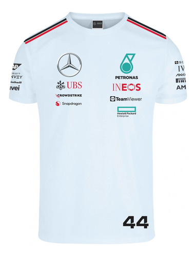 Playera Mercedes F1 Escudería Dry Fit Corredores Fórmula 1