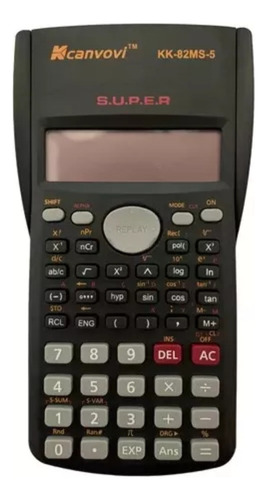 Calculadora Científica 240 Funções Capa Protetora Estatístic Preto