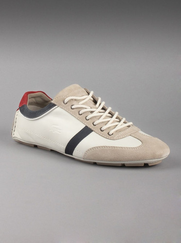 Tênis Masculino Lacoste Berryman 2 Branco Azul Vermelho 43