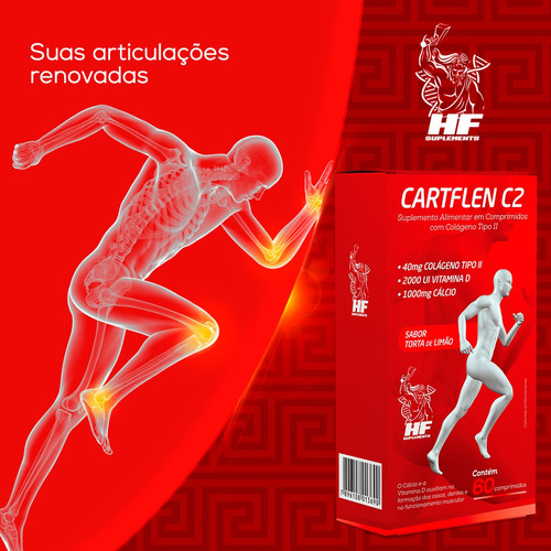 Imagem 8 de 9 de Black Friday Kit 6 Cartflen Colageno Tipo Uc2 Articulações