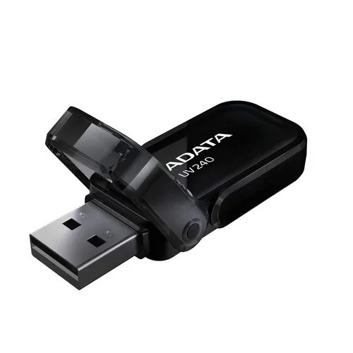 comprar Memoria Usb 32gb 2.0 Adata Uv240 Negra Tapa Nueva Original