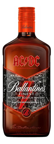 Whisky Ballantines Edición Acdc 700ml Rock Escoces Importado