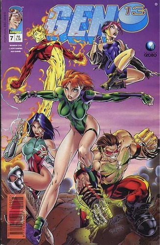 Gen 13 7 Image Comics Editora Globo J Scott Campbell