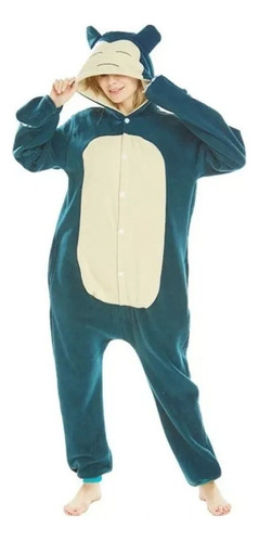 Pijama Kigurumi Pocket Monster Snorlax De Buena Calidad .