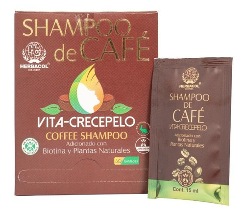 Shampoo Herbacol Café Vita - mL a $57