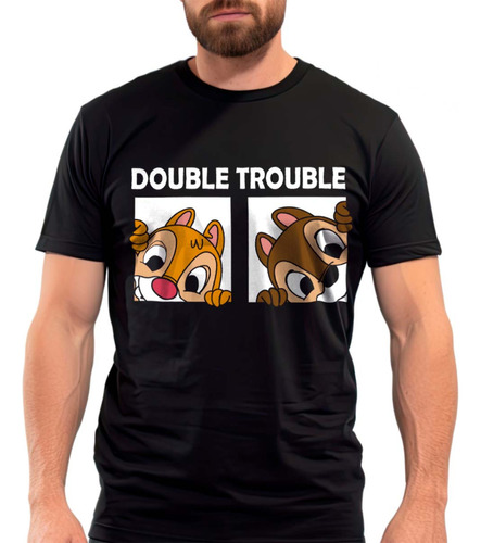 Playera Chip & Dale Double Troble