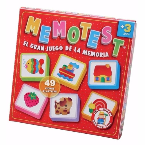 Imagen 7 de 8 de Juego de mesa Memotest Infantil Ruibal H418