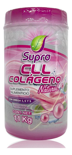 Cll Colágeno Hidrolizado Natural 1.1 Kg Supra