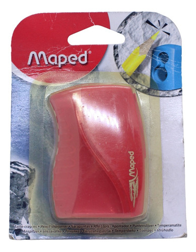 Sacapuntas Maped Deposito Plastico Doble Rojo 7x5