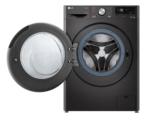 Lava E Seca Smart LG Vc2 Black Inox 14kg 220v Cv9014bc2a