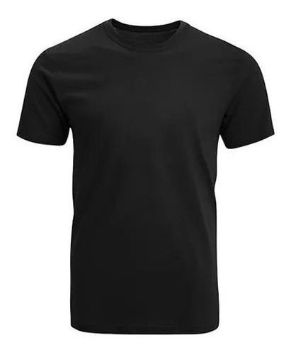 Polera 100% Algodon Manga Corta Hombre Para Estampar