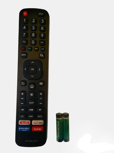 Control Compatible Para Tv Sharp Smartv Lcd Led +pilas