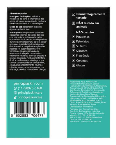 Kit Principia Anti Acne E Queratose Pilar Trio