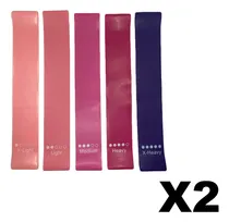 Comprar Bandas Resistencia Ligas Elasticas Ejercicios Crossfit 5pack