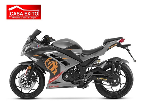 Imagen 5 de 9 de Moto Factory F370 370cc 2022 Color Gr/ Ama/ Ve 0 Km