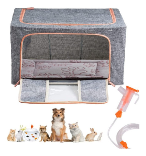 Kit Incubadora Para Mascotas Perro Gato Nebulizador