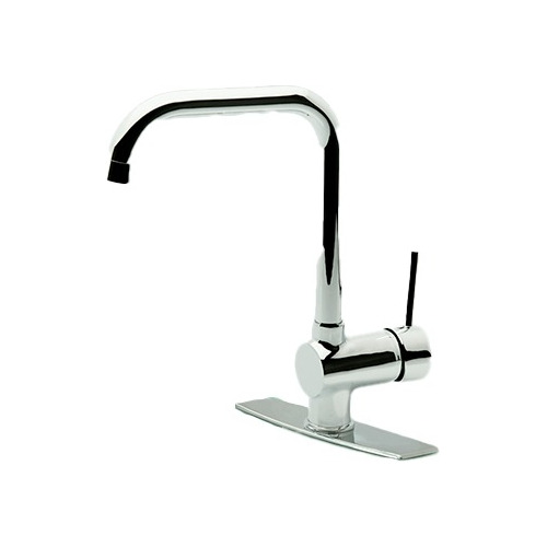 Grifera De Cocina Vasser Lyra Monocomando Con Base