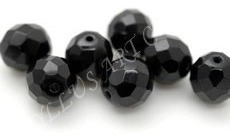 Imagem 4 de 4 de 200 Cristais Bola Com Furo Jablonex 04mm Preta