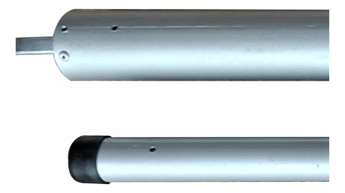 Toldo Cortina Retrátil 2,40 L X 2,60 Alt Completo Com Tubos