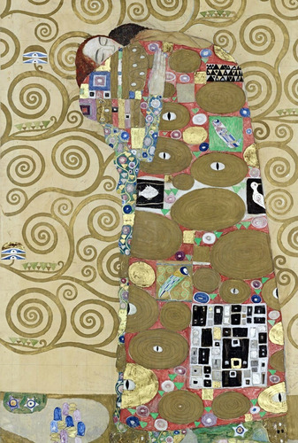 Lamina Fine Art El Abrazo Gustav Klimt 31x46 Myc Arte