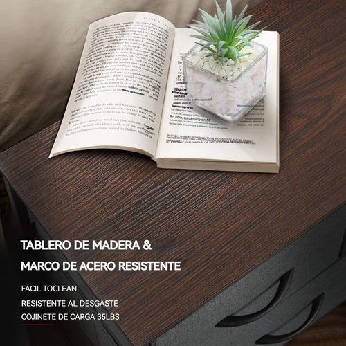 Cómoda Cajonera De Estilo Sencillo Con Cuatro Cajone Moderno