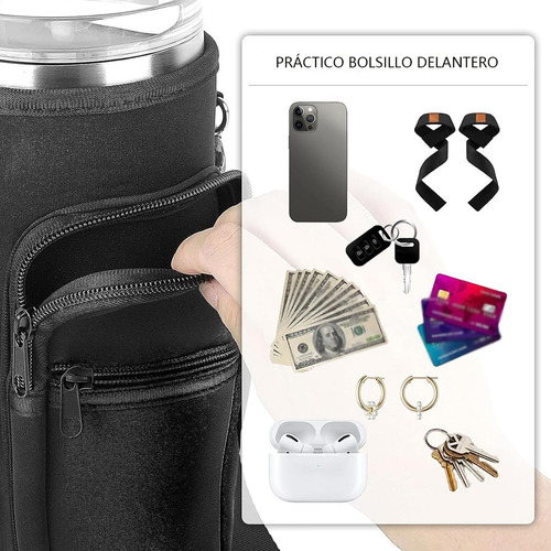 Funda Bolsa Para Termo Stanley 40oz Botellas Agua Con Correa