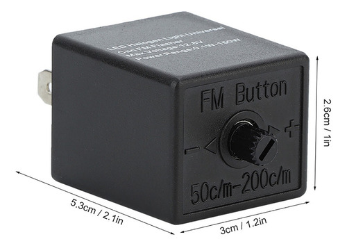 D Relé Intermitente Luz Señal Led Ajustable De 12v 24v 3