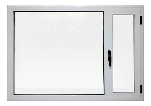 Ventana Patagonica Modena 150x110 1 Raja Blanco Vidrio 4mm