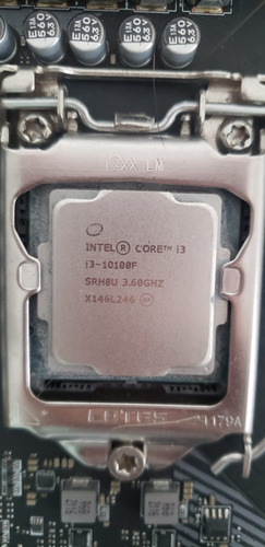 Mother Msi Z490-a Pro + Intel I3 10100f Negro (Usado)