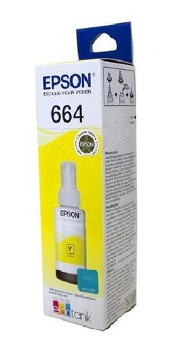 Tinta Epson 664 Amarillo L310 L380 L395 L396 L495 L575