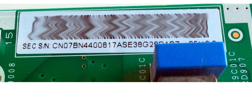 Driver Samsung Bn4400817a Pslf321e07b Modelo Un55js9000fxza (Usado)