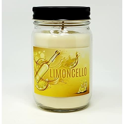 Limoncello Candle ~ All Natural Premium Soy And Coconut...